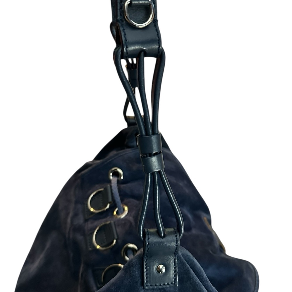 Authentic Balenciaga Suede Cargo Pocket Suede Shoulder Bag with COA - Picture 13 of 16